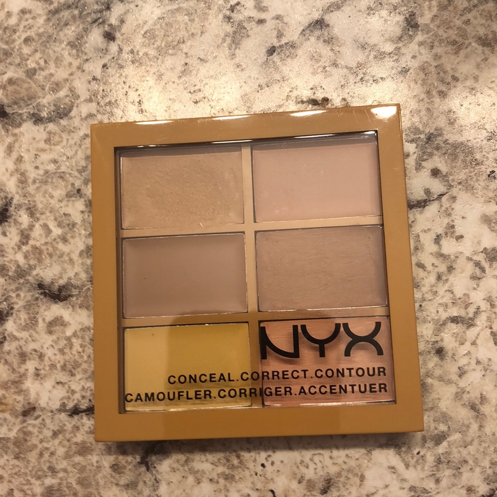 NYX medium conceal, correct, and contour pallet
